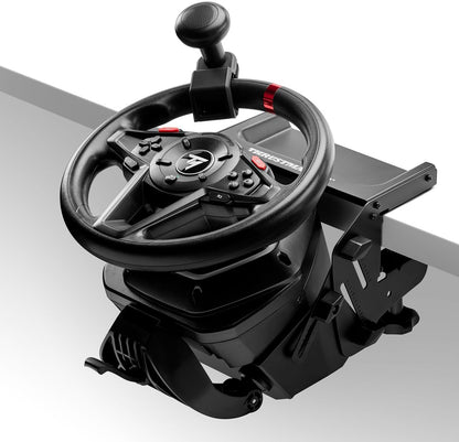 Thrustmaster T128-P SimTask Pack - Pour PS5, PS4 et PC - Pack T128 avec pédalier et support de volant