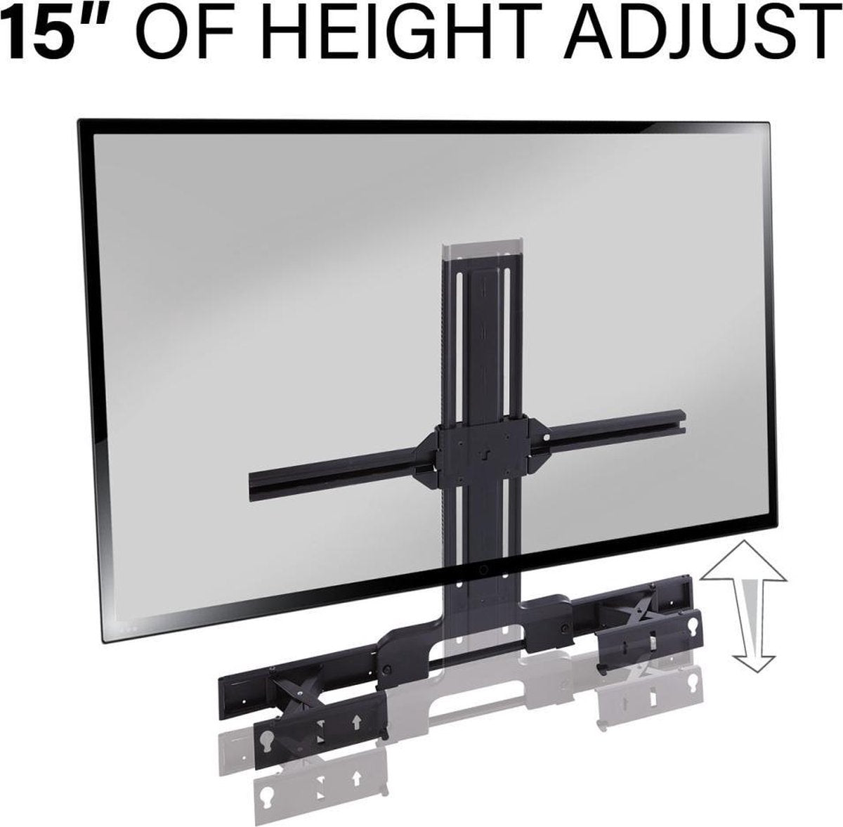 Sanus Support Mural TV WSSATM1-B2 pour Sonos Arc – Noir