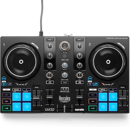 Hercules DJ Starter Kit – DJControl Inpulse 200 MK3 + casque HDP DJ45