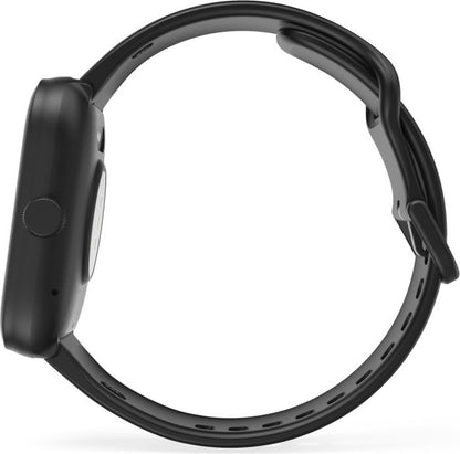 Hama Montre Connectée "5000" avec Téléphone, Analyse du Sommeil, Étanche – Noir – 47 mm