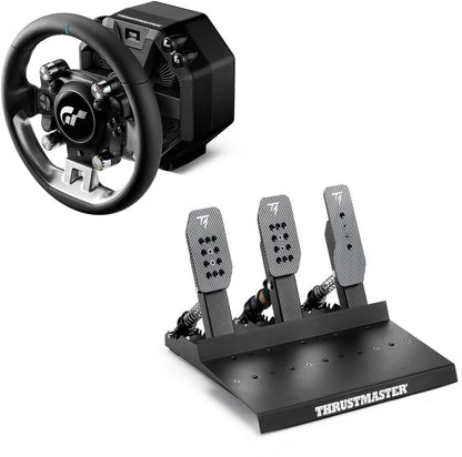Thrustmaster T598 Servo Base + GT Wheel Add-On + Raceline Pedals III LC – Kit simracing Direct Drive – PC / PS4 / PS5