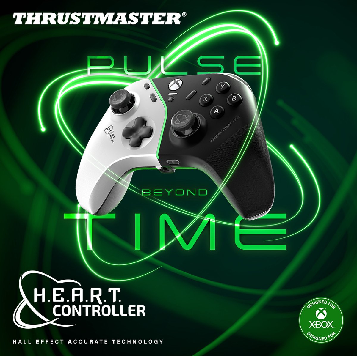 Thrustmaster HEART Gamepad - Pour Xbox Series X|S et PC - Technologie à effet Hall