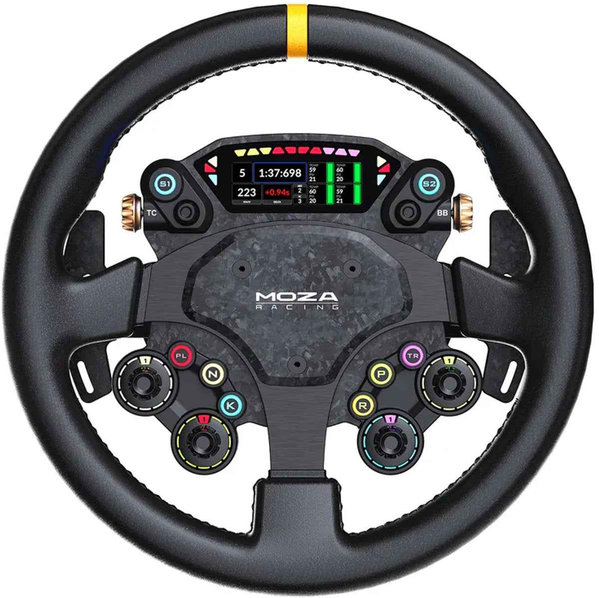 MOZA R12 V2 + CS V2P – Bundle Sim Racing Direct Drive 12 Nm – PC
