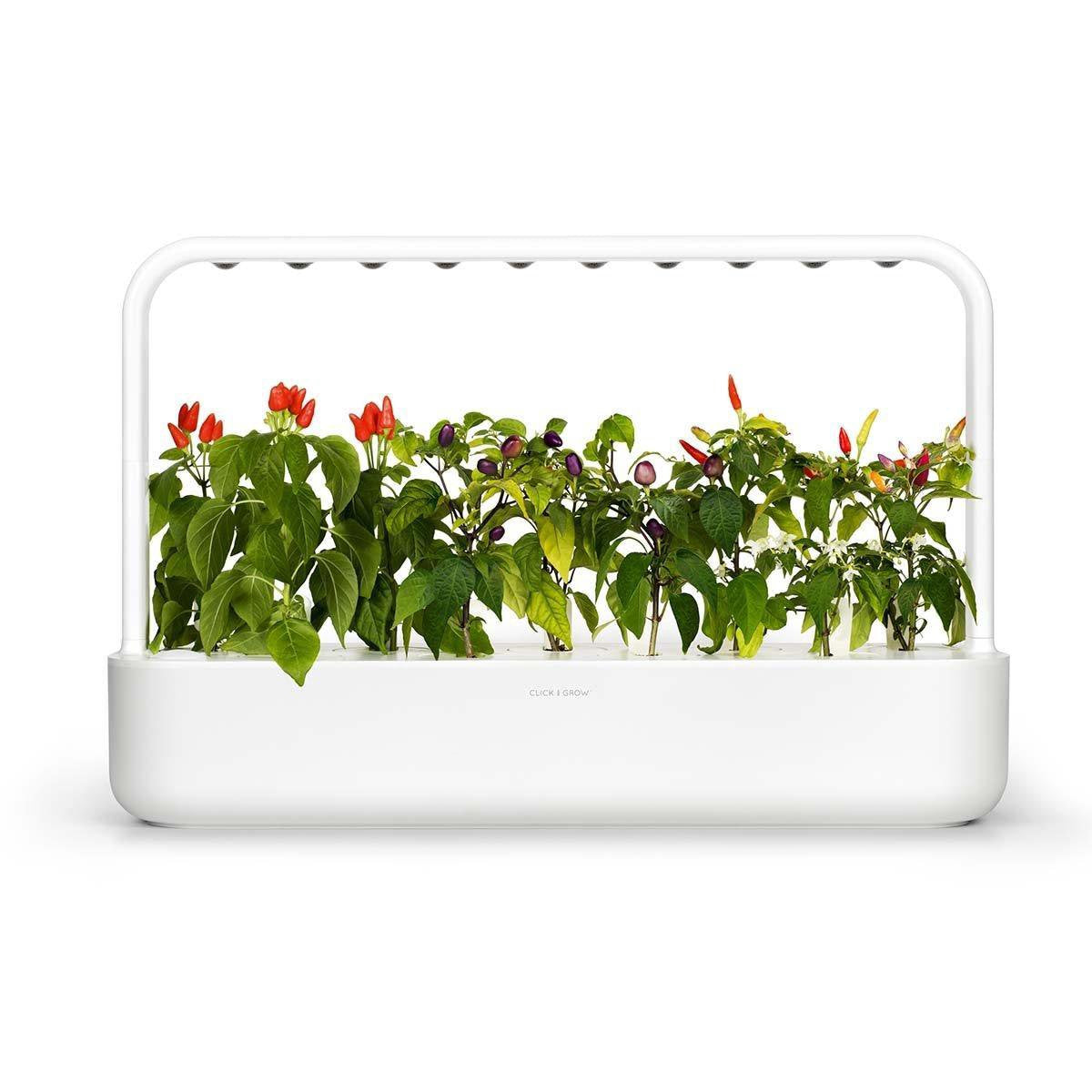 Click & Grow Smart Garden 9 Blanc – Jardin Intelligent d’Intérieur