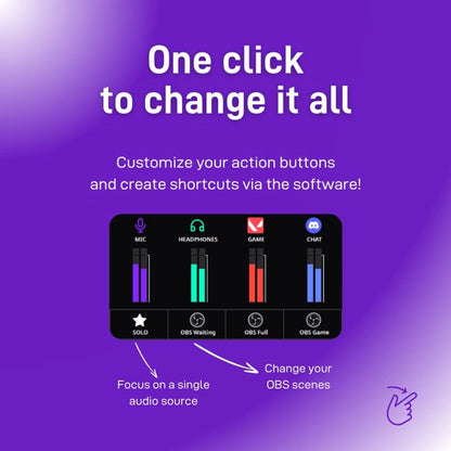 Hercules Stream 100, Contrôleur audio intuitif pour streaming live