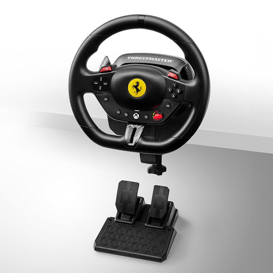 Thrustmaster T98 Ferrari 296 GTS - Volant de course avec pédales - Xbox Series & PC