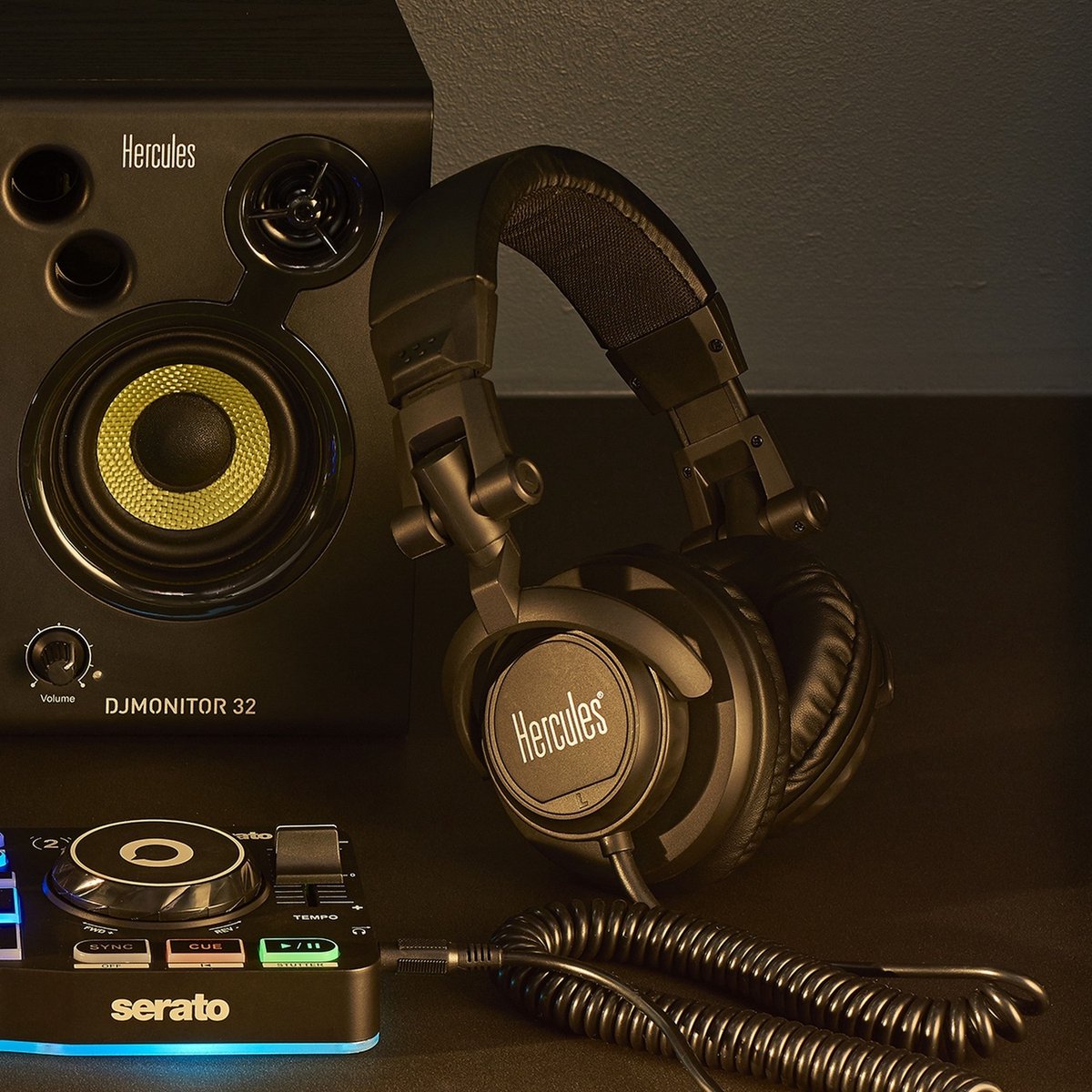 Hercules HDP DJ45 : Casque pour DJ