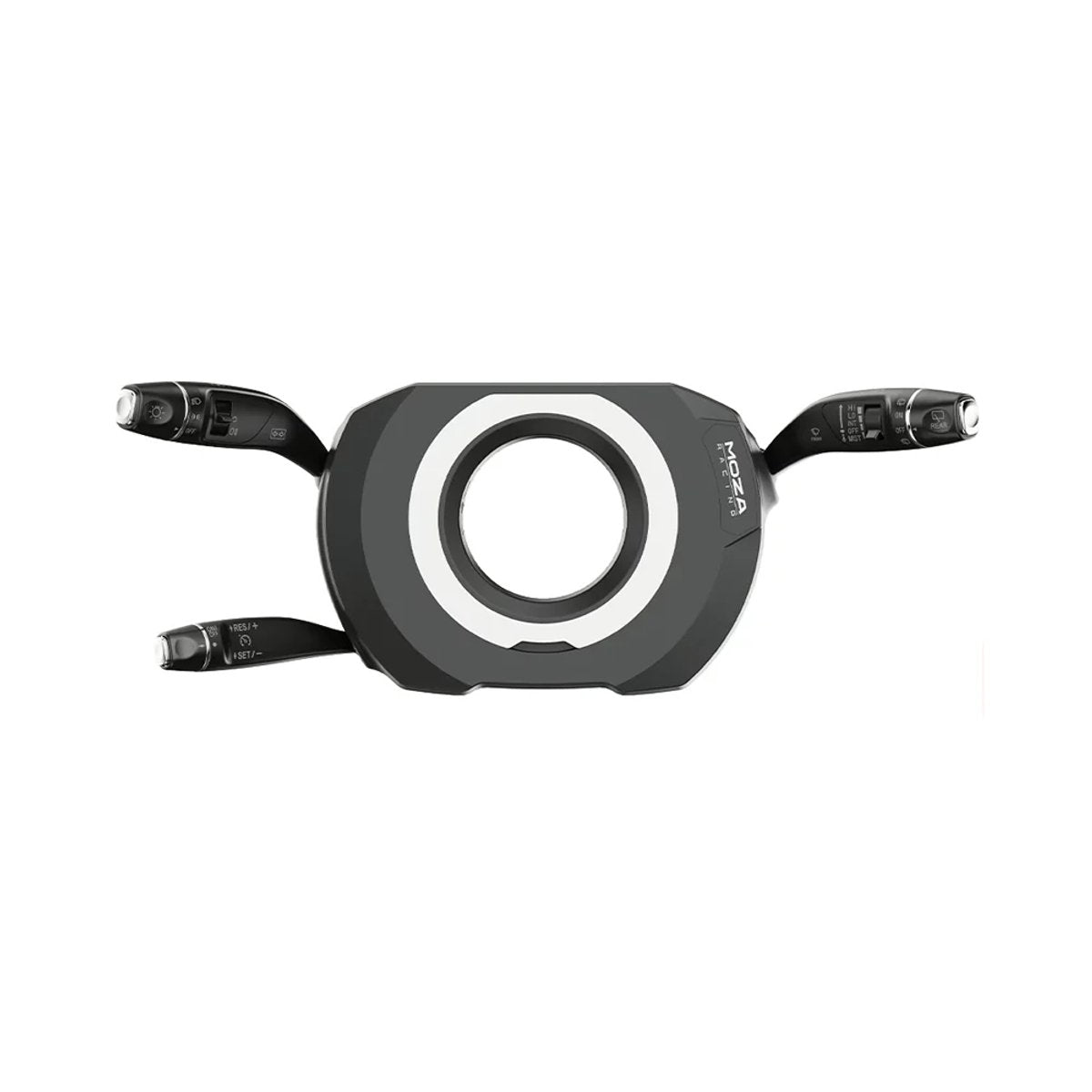 Moza Racing RS071 Truck Wheel Bundle + Multi-Function Stalks - Volant de camion professionnel avec commandes programmables - PC