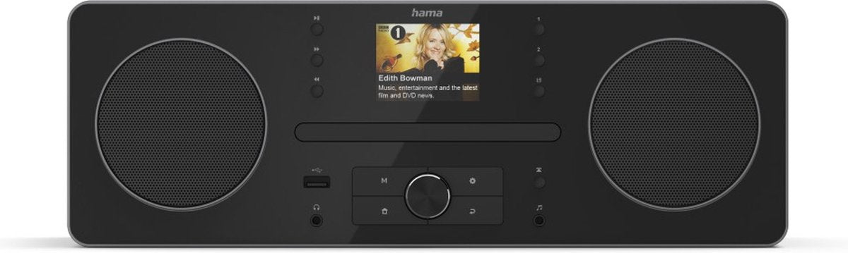 Hama Radio numérique DIR1570CBT DAB+/Internet/CD/Bluetooth® RX/App