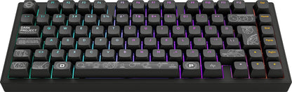 Dark Project - ALU Terra Nova - Clavier Gaming Mécanique Sans Fil ISO (DE) - Noir