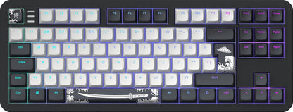 Dark Project ALU Bushido – Clavier mécanique gaming ISO (DE)
