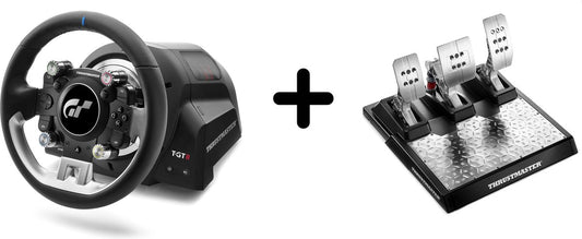 Thrustmaster T-GT II PACK - Pack volant de course + pédales T-LCM - PS5, PS4, PC