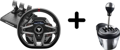Thrustmaster T248-X Volant + 3 Pédales + Levier TH8A – Sans Pied – Xbox/PC