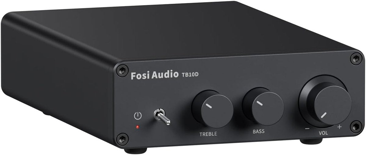 Fosi Audio TB10D Amplificateur Stéréo HiFi 2 Canaux – 600W – Classe D Numérique – Mini Amplificateur pour Haut-Parleurs Passifs