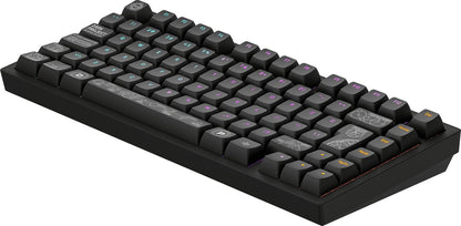 Dark Project - ALU Terra Nova - Clavier Gaming Mécanique Sans Fil ISO (DE) - Noir