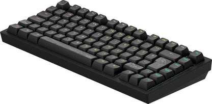 Dark Project ALU Terra Nostra – Clavier gaming mécanique ISO (DE) – Noir