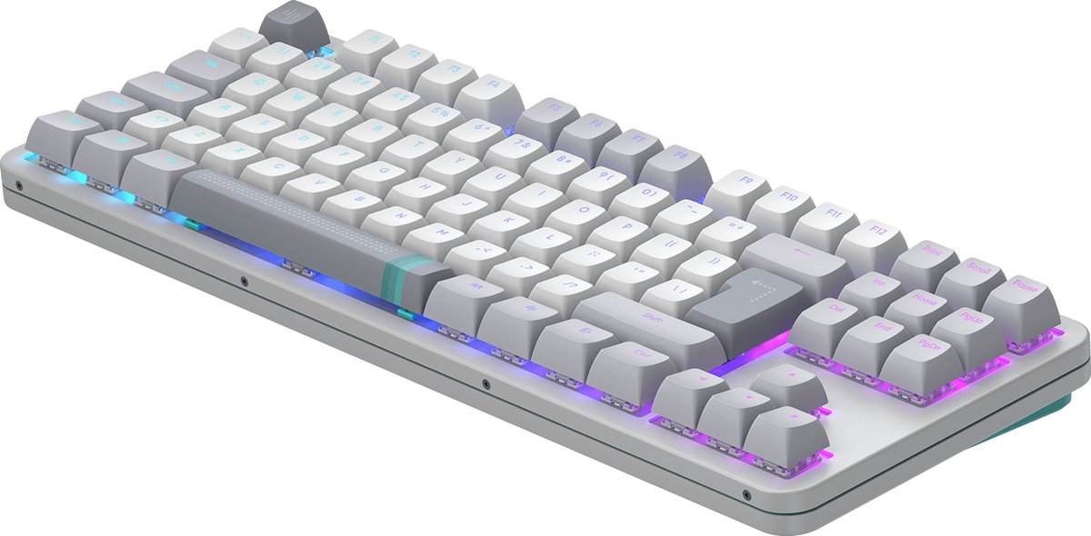 Dark Project ALU Daylight – Clavier mécanique gaming ISO (DE)