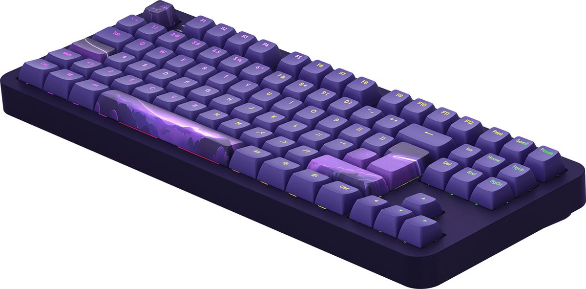 Dark Project ALU Celestial – Clavier gaming mécanique ISO (DE) QWERTZ