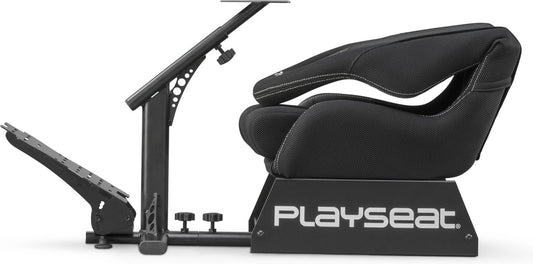 Playseat® Evolution - Siège de course ajustable - Cockpit pliable - Revêtement Alcantara - Noir
