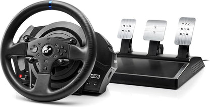 Thrustmaster T300 RS GT + Support Wheel Stand Pro – Volant Force Feedback – Noir – PC, PS4, PS5