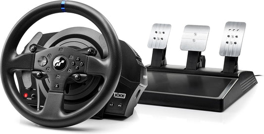 Thrustmaster T300 RS GT + Support Wheel Stand Pro – Volant Force Feedback – Noir – PC, PS4, PS5