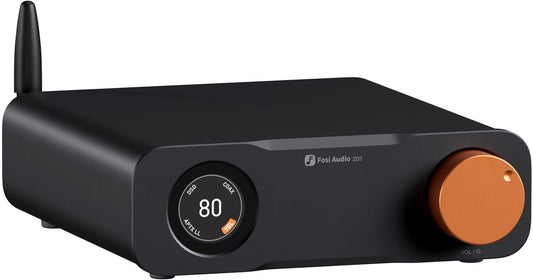 Fosi Audio ZD3 DAC Préamplificateur de Bureau – ES9039Q2M – HDMI ARC, Bluetooth, USB, Optique, Coaxial – Sorties XLR/RCA avec Télécommande