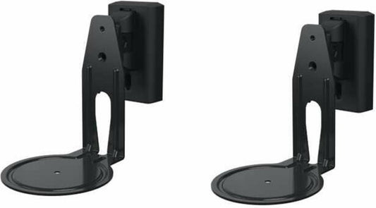 Sanus Supports Muraux WSWME12-B2 pour Enceintes Sonos Era 100 – Lot de 2 – Noir