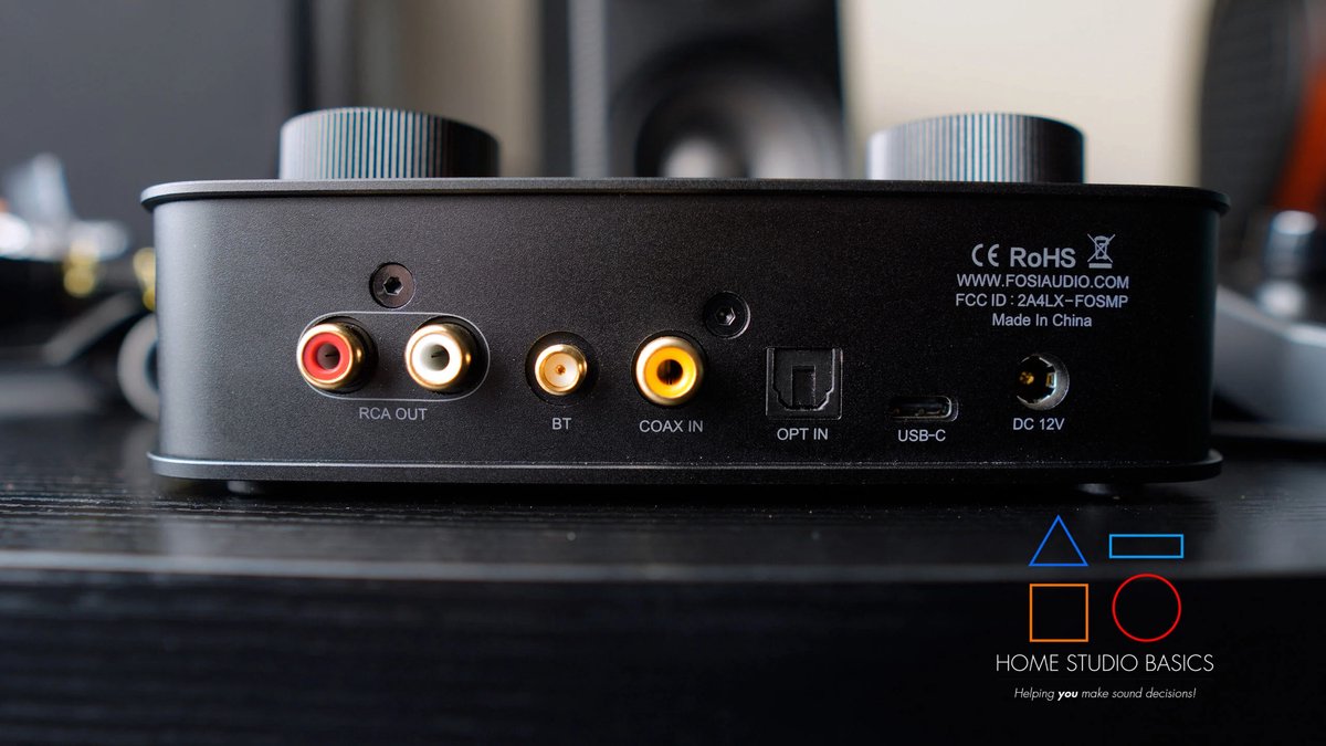 Fosi Audio K7 DAC Gaming HiFi – Amplificateur Casque USB avec Contrôle de Volume