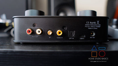 Fosi Audio K7 DAC Gaming HiFi – Amplificateur Casque USB avec Contrôle de Volume