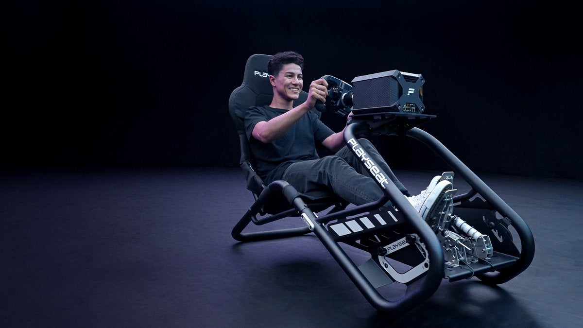 Playseat® Trophy - Siège de course avec cockpit - Compatible Direct Drive - Réglable - ActiFit - Noir