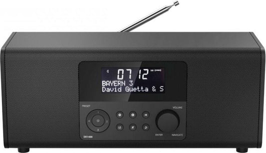 Hama DR1400 – Radio numérique DAB/DAB+/FM – Compacte et facile à utiliser