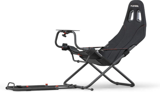 Playseat® Challenge - Siège de course pliable - Compact & universel - Tissu ActiFit - Noir