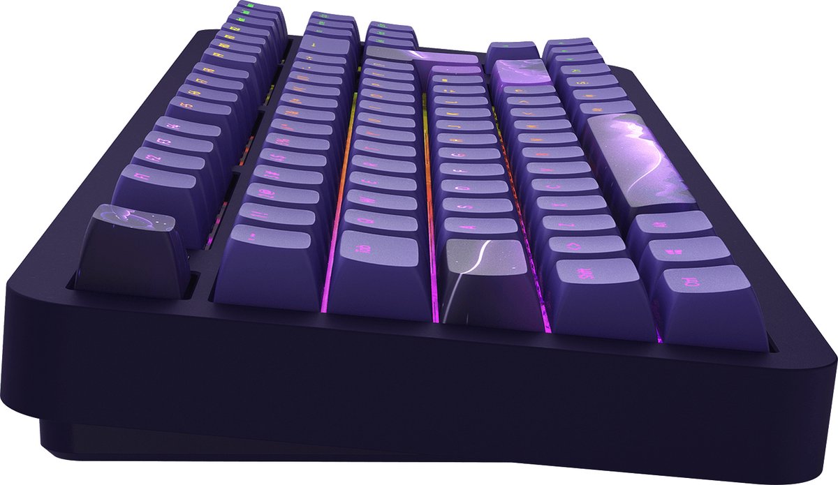Dark Project ALU Celestial – Clavier gaming mécanique ISO (DE) QWERTZ
