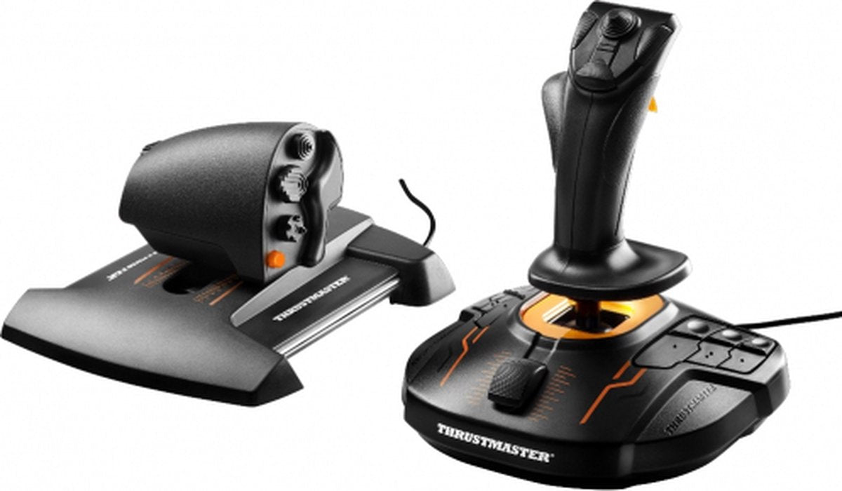 Thrustmaster T.16000M FCS HOTAS - Système de contrôle de vol - Joystick et manette des gaz - pour PC