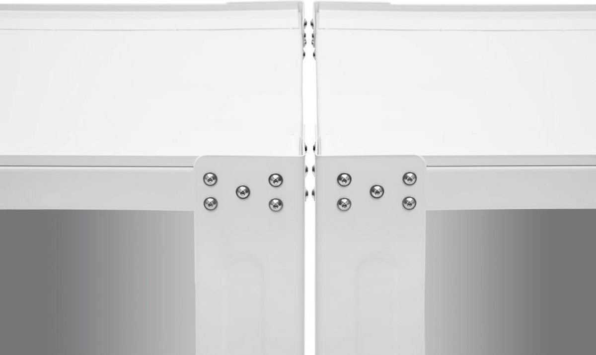 Xavax Socle Universel Gigant pour Lave-linge/Sèche-linge avec Compartiment de Rangement – 60x60 cm