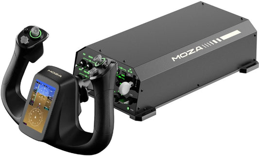 MOZA MFY Pro Yoke + AY210 – Bundle Flight Sim Force Feedback – PC