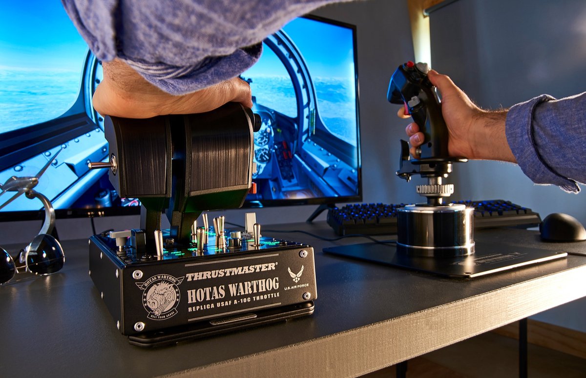 Thrustmaster Hotas Warthog Flightstick - Joystick de vol - pour PC