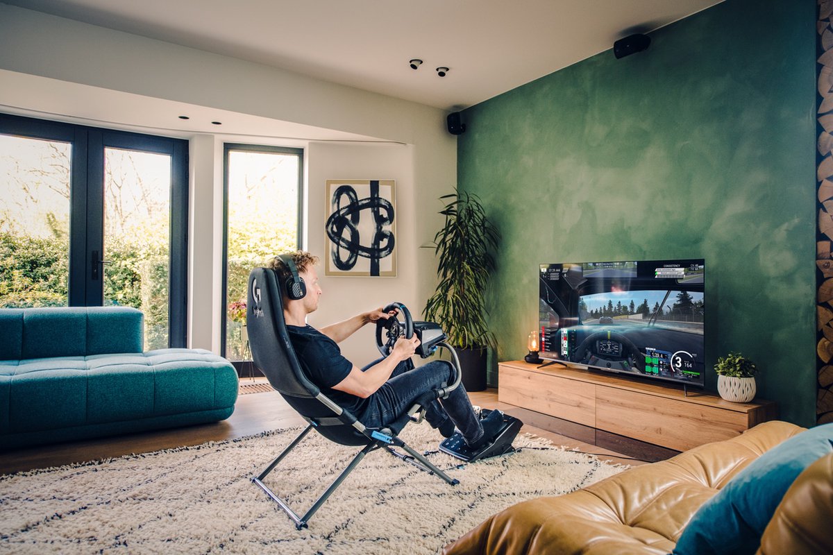Playseat Challenge X – Édition Logitech G – Siège de Simulation de Course Pliable