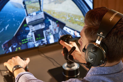 Thrustmaster Hotas Warthog - Système de contrôle de vol - Joystick et manette des gaz pour PC - métal - pour PC