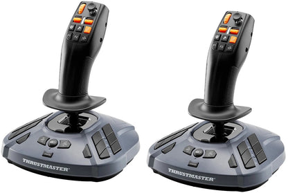 Thrustmaster Simtask Farmstick Duo Pack - Pack de joysticks multifonctions pour Farming et Trucking - PC