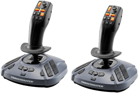 Thrustmaster Simtask Farmstick Duo Pack - Pack de joysticks multifonctions pour Farming et Trucking - PC