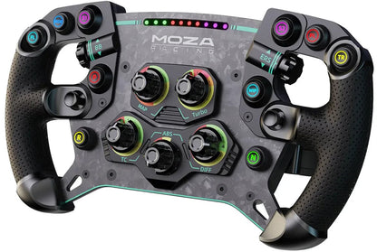 Moza Racing R12 V2 + GS V2P - Bundle volant de course Direct Drive 12 Nm + volant GT 300 mm - PC
