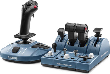 Thrustmaster Captain Pack X + Rudder – Ensemble de simulation de vol complet – Licence officielle Airbus – Pour Xbox Series X/S et PC