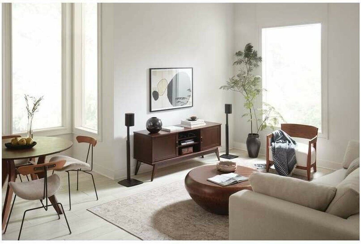 Sanus Pied d’Enceinte Réglable WSSE1A1-B2 pour Sonos Era 100 – Noir