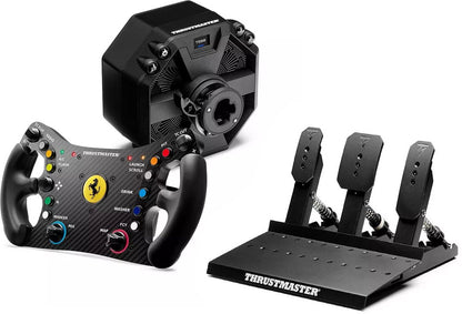 Thrustmaster T598 Servo Base Raceline – Volant Ferrari 488 + Pédales Raceline – Set de Simulation