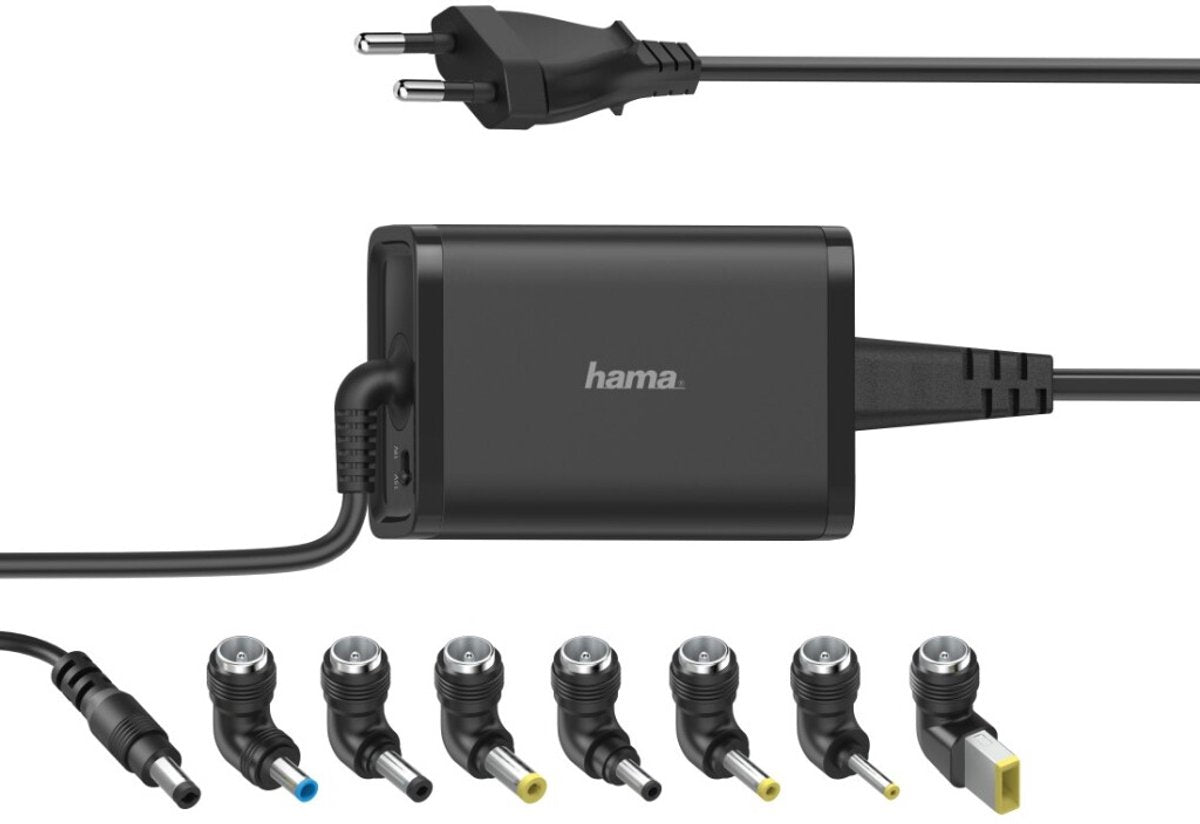 Hama - Adaptateur secteur universel pour ordinateur portable 15-19V/45W