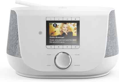 Hama Radio Numérique DIR3300SBT FM/DAB/DAB+/Radio Internet/App/Bluetooth® – Blanc
