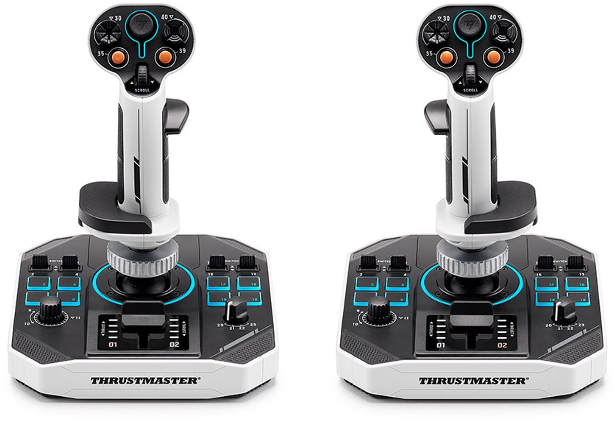 Thrustmaster SOL-R 2 Space Sim Duo - Système de contrôle de vol - Double joystick ambidextre - pour PC