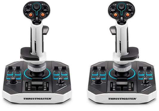 Thrustmaster SOL-R 2 Space Sim Duo - Système de contrôle de vol - Double joystick ambidextre - pour PC