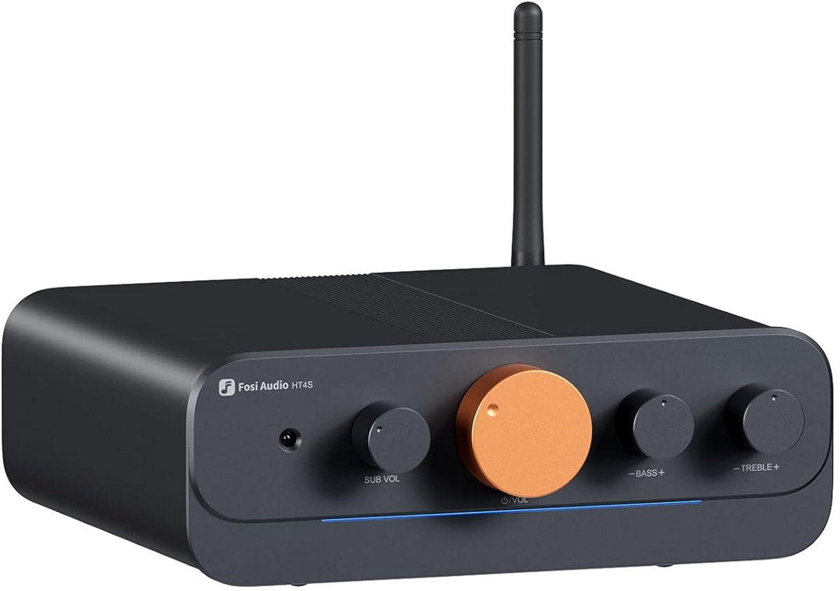 Fosi Audio HT4S Amplificateur de Puissance Bluetooth 4.1/5.0 – 4 Canaux
